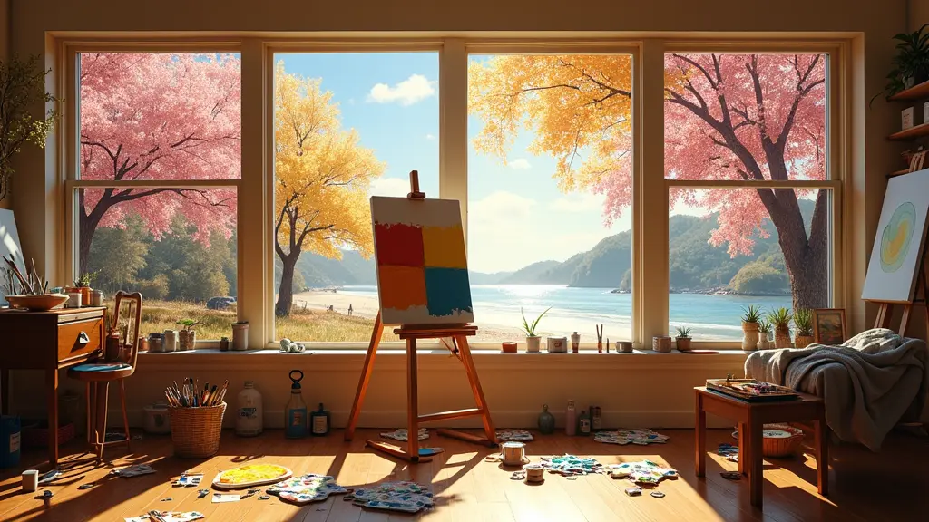 Seasonal Painting Ideas Spark Creativity YearRound