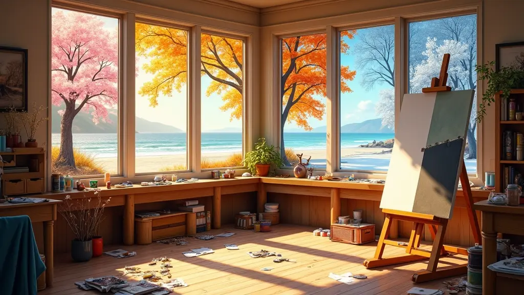 Seasonal Painting Ideas Spark Creativity YearRound