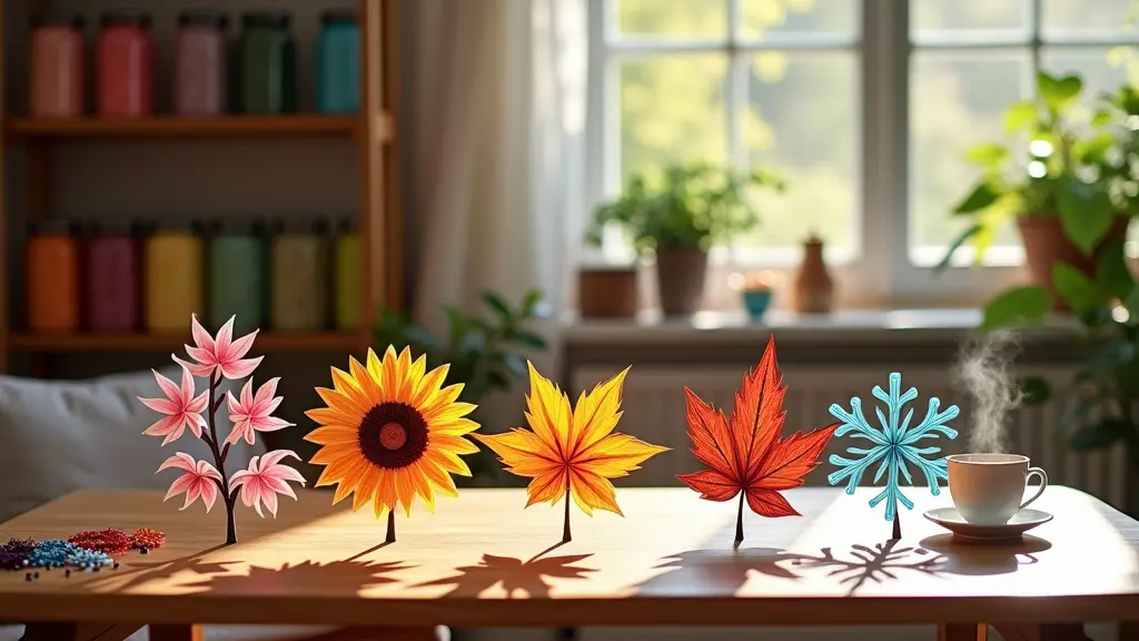 Seasonal Paper Quilling Brings Joy and Creativity to Your Life