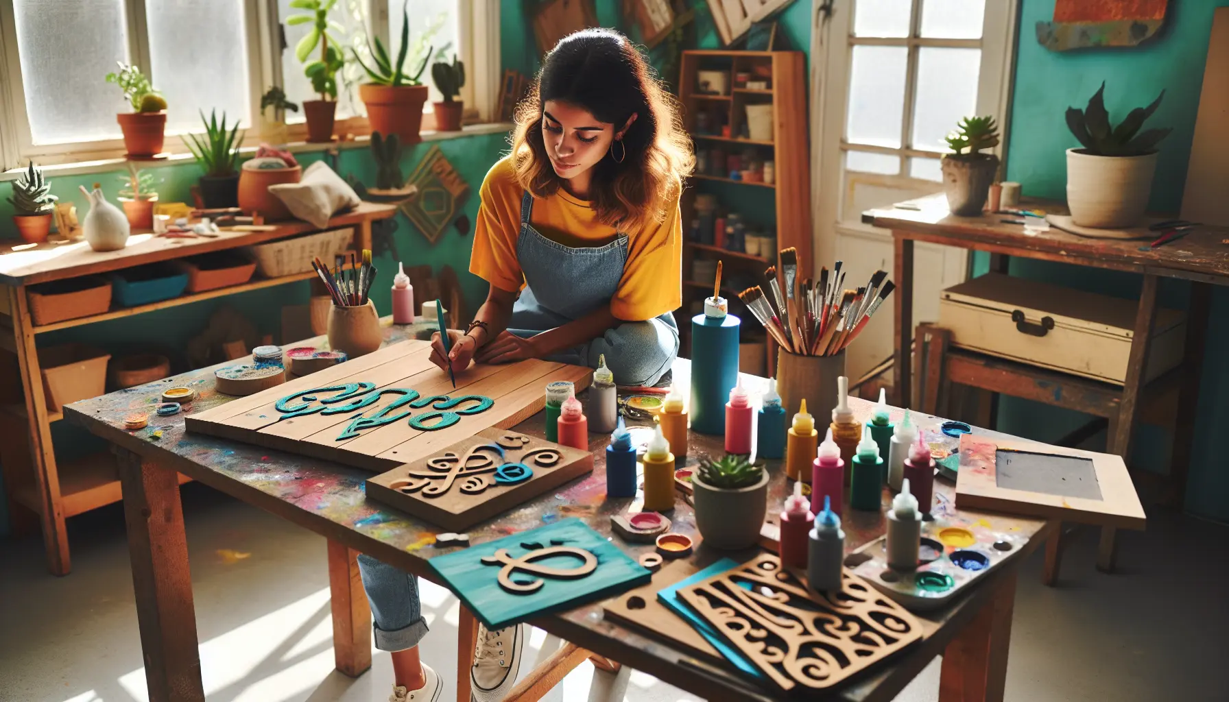 Sign Making Transforms Ordinary Crafts Into Art