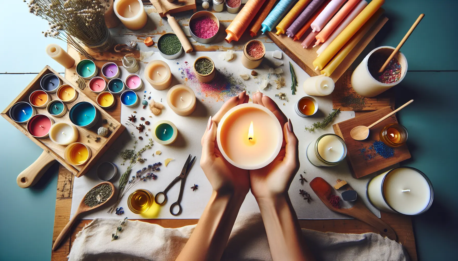 Soy Candle Making Sparks Creative Joy