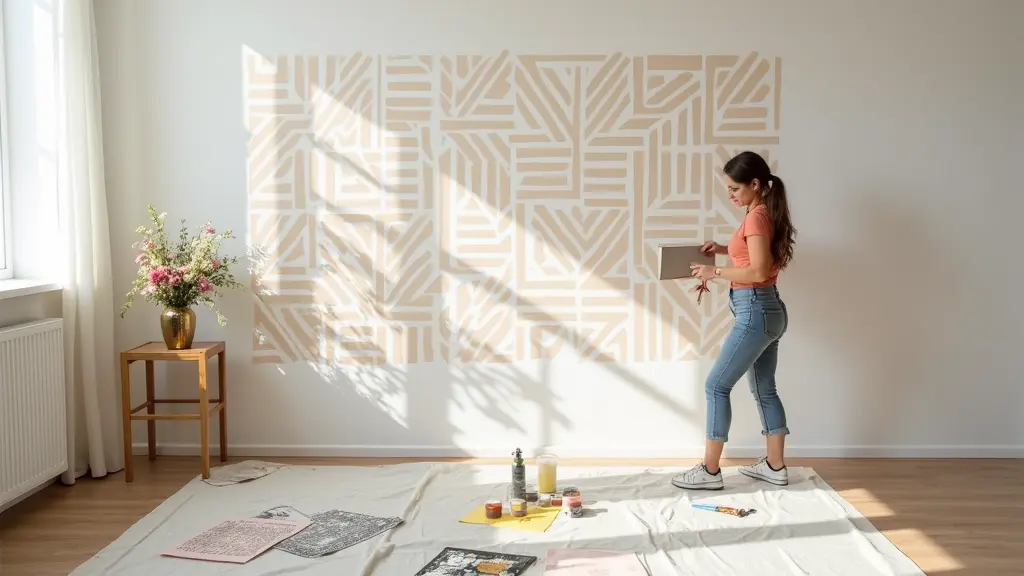 Stenciled Home Décor Brings Joy to Your Walls