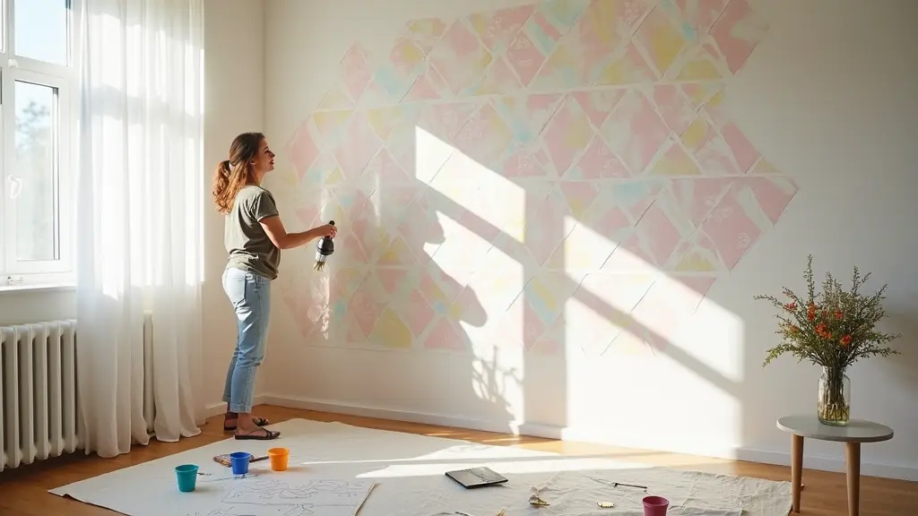 Stenciled Home Décor Brings Joy to Your Walls