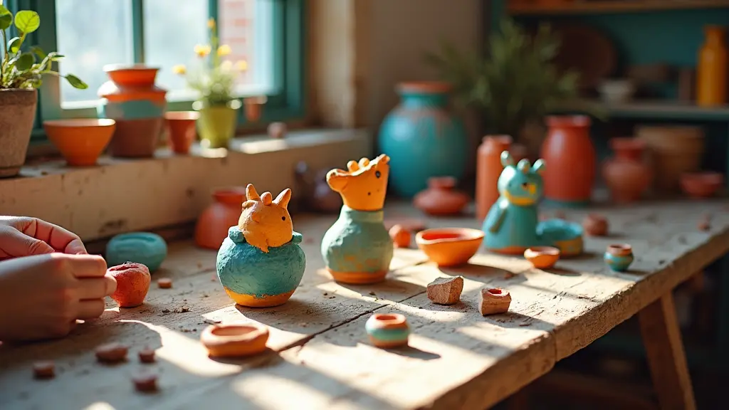 Upcycled Clay Crafts Spark Joy And Creativity