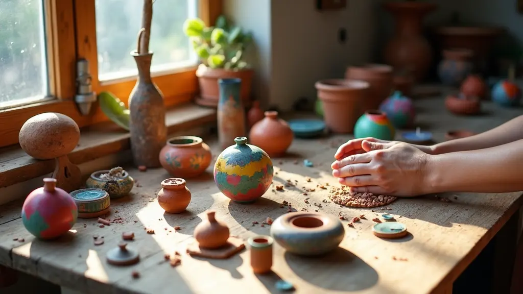 Upcycled Clay Crafts Spark Joy And Creativity