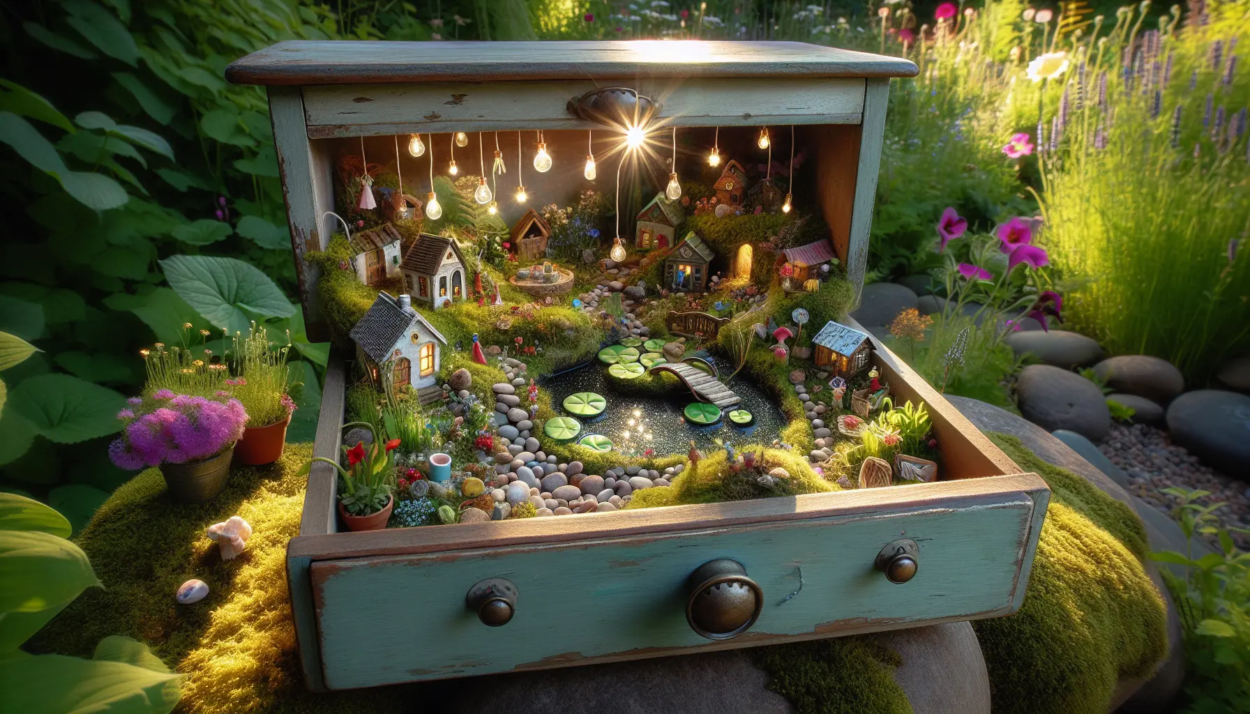 Upcycled Fairy Gardens Bring Whimsical Joy and Creative Delight