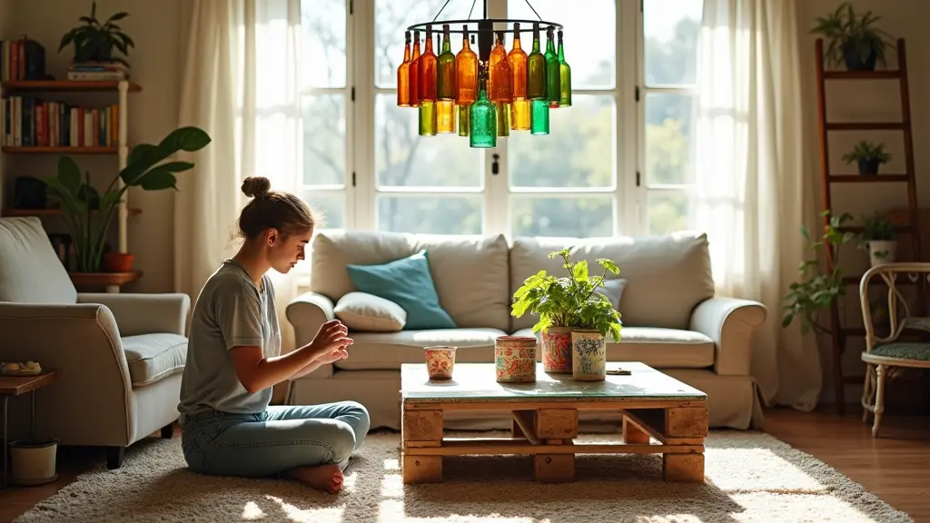 Upcycled Home Décor Sparks Joyful Creativity