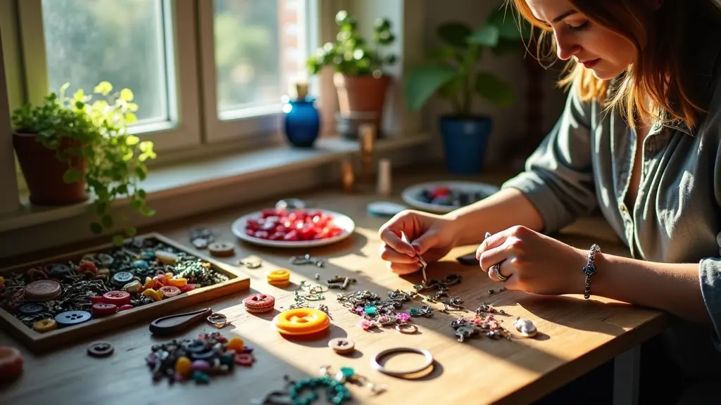 Upcycled Jewelry Sparks Creative Joy