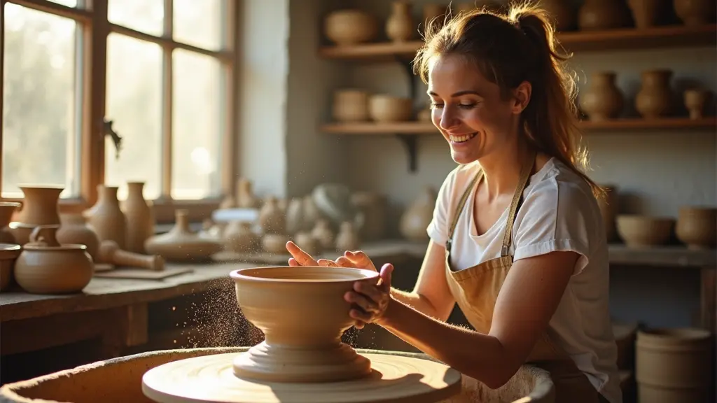 WheelThrown Pottery Sparks Joy And Creativity